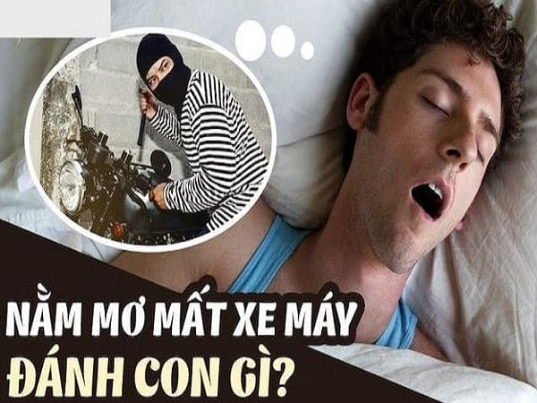 Ngủ mê thấy người thân mất xe máy