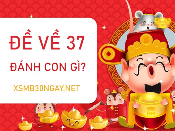 Đề về 37 hôm sau đánh con gì trúng mánh không thể bỏ qua?