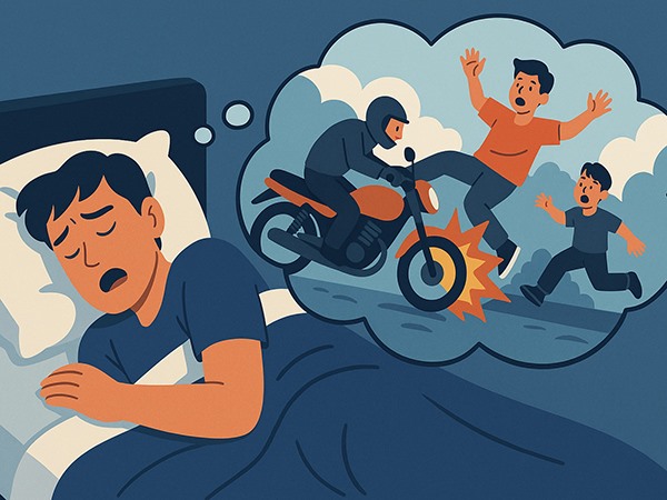 Giải mã điềm lạ khi mơ thấy người thân bị tai nạn xe máy