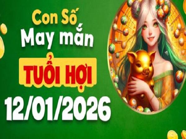 Con số may mắn của 12 con giáp ngày 12/1/2026: Tuổi Hợi