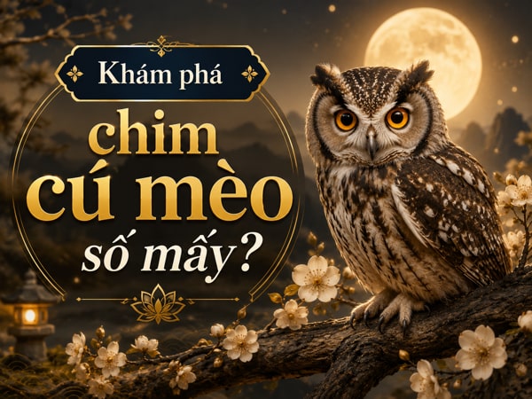 Tìm hiểu ý nghĩa chim cú mèo số mấy sinh sôi tài lộc?