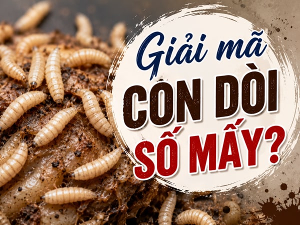 Luận giải ý nghĩa con dòi số mấy giúp sinh sôi tài vận?