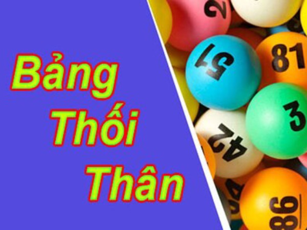 Bảng thối thân miền Nam đầy đủ và cách sử dụng chi tiết