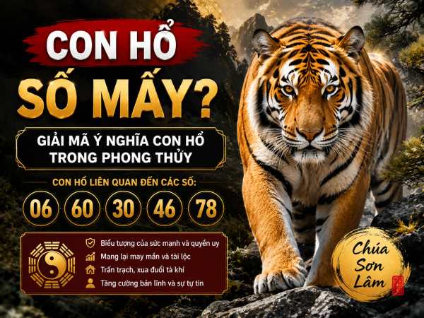 Con hổ số mấy, ý nghĩa con Hổ the phong thủy tâm linh